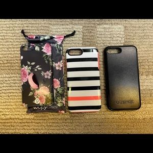iPhone 7 or 8 plus case lot